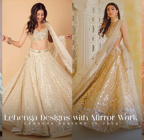 Lehenga-Designs-with-Unique-Mirror-Work-