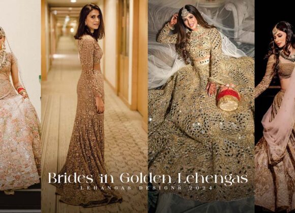 Real-Brides-Radiating-in-Golden-Lehengas