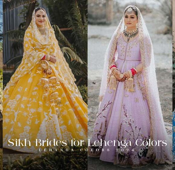 Sikh-Brides-Embrace-Unconventional-Lehenga-Colors