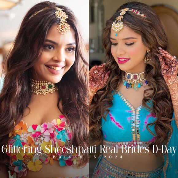 Glittering-Sheeshpatti-Real-Brides-Radiate-Bridal-Beauty-on-Their-D-Day