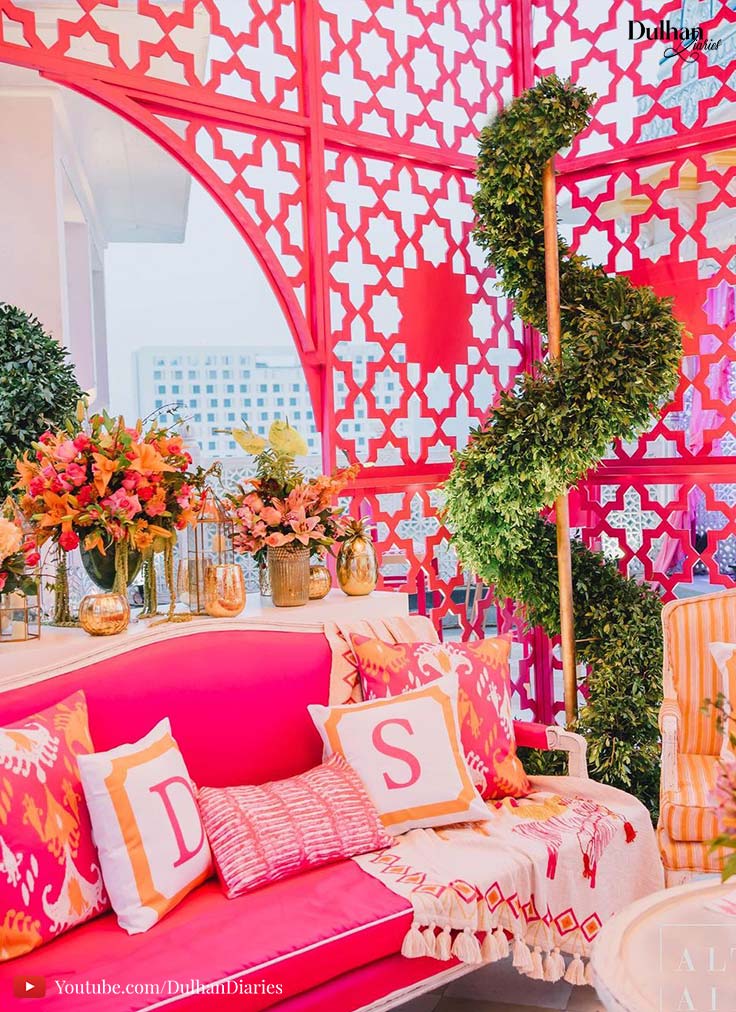 Pink Accents Decor